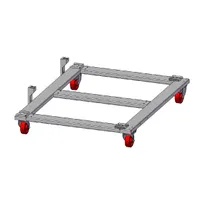 product of Angelo PO TRKSFX82 Support Frame with Casters, For Use When Stacking Fx82/Fx82