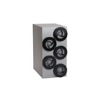product of Antunes DACS-50 In-Counter Dial-A-Cup Dispenser with Five DAC-10 Components