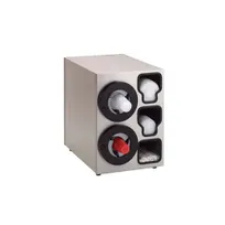 product of Antunes LS-20 Countertop Dial-A-Cup Dispenser with Lid & Straw Holder with 2xDAC Comp.