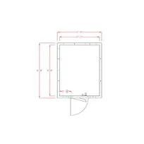 product of American Panel 8X10C-O 8' X 10' Outdoor Walk-In Cooler, Floorless, Remote Refrigeration