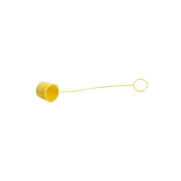 product of AllPoints 1071133 Dust Cap for Eye Wash Station, 6"L, Plastic, Yellow, Safety