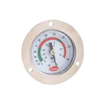 product of AllPoints 1381250 Mount Thermometer, Dial Display, Stainless Steel, -40°F to 180°F, NSF Certified