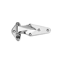 product of AllPoints 263320 Flush Mount Hinge, Chrome-plated
