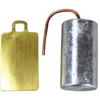 product of AllPoints 265847 Corrosion Anode Assembly, Anode Barrel 2-1/2"L X 1-7/16" Dia.
