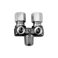 product of AllPoints 521095 Pilot Valve, 1/8" Npt Inlet, 1/4" Compression Outlet, Double