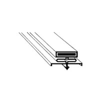 product of AllPoints 741456 Refrigerator Magnetic Door Gasket, 23-1/8" x 25-3/4"