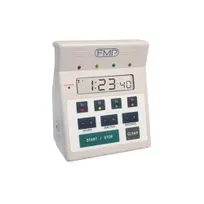 product of AllPoints 721662 Digital Timer - 4-in-1 10-Hour Countdown, Water‑Resistant ABS, Includes 9V Battery