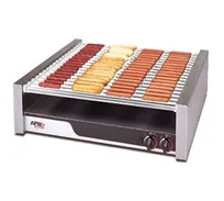 product of APW Wyott HR-75 X*Pert™ Hotrod® Hot Dog Grill, Chrome Surface Rollers