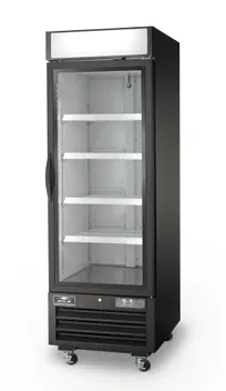 product of Arctic Air AFGDM23 27" Glass Door Freezer, 23 cu ft, Black, 1-Section, R290 3/4 HP