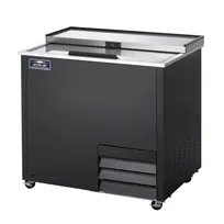 product of Arctic Air AGF36 37" Glass Froster Black, 160 Mug Capacity, 6.7 cu. ft., Locking Lid, 4 Shelves