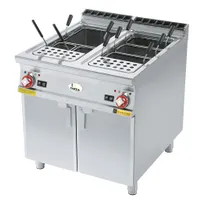 product of Arcobaleno APCA35D 22 Gallon Double Tank Electric Pasta Cooker w/ Automatic Water Fill, 230V