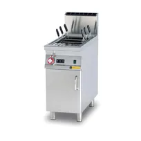 product of Arcobaleno APCG35HA 11 Gallon Gas Pasta Cooker, Single Tank, Automatic Water Fill, 80.000 BTU
