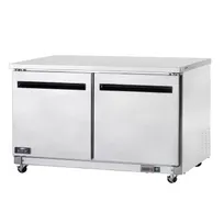 product of Arctic Air AUC60R 60" 2-Section Worktop Refrigerator w/ 2 Doors, 15.5 cu. ft.