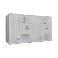 product of Arctic Industries BL1206-COMBO-C-SC [4' FREEZER] Indoor Walk-In Combination Cooler/Freezer, 8'/4' Split, with Floor