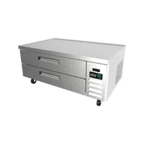 product of Asber ACBR-52 53" 2 Drawers Refrigerated Chef Base w/ (4) 12" x 20" Pan Capacity