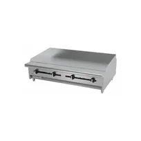 product of Asber AEMG-48-H 48" Countertop Gas Griddle with Manual Controls, 3/4" Steel Plate, 120.000 BTU