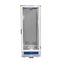 product of Atosa USA ATHC-18ES 1-Section Heated Holding Cabinet, 25" Wide, 18-Pan Capacity, Stainless Steel, Clear Glass Door