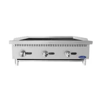 product of Atosa USA ATRC-36 36" Countertop Gas Radiant Charbroiler w/ (3) Burners, 105.000 BTU