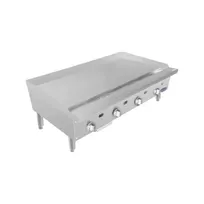 product of Atosa USA ATTG-48 48" CookRite Countertop Gas Griddle w/ Thermostatic Controls, 100.000 BTU