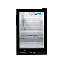 product of Atosa USA CTD-5T Refrigerator, 33" W, 4.6 cu ft, Black Exterior, White Interior, Swing Door Lock