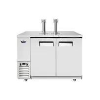 product of Atosa USA MKC58GR 57" 2 Towers Draft Beer Cooler Dispenser, 17.3 cu. ft.