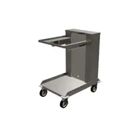 product of Atlas Metal MCR-2020 Stainless Steel Mobile Cantilever Rack Dispenser