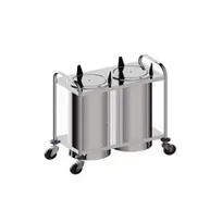 product of Atlas Metal MOPD4-5-3/4 Plate Dispenser, Open Frame Mobile Design