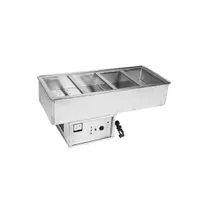 product of Atlas Metal WCM-HP-3 Hot/Cold Drop In Unit, 3-Pan Size