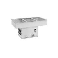 product of Atlas Metal WCMD-C-3 Cold Food Drop-In Unit, Refrigerated, Deep Design