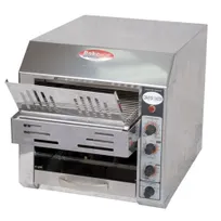product of BakeMax BMCT305 2-Slice Feed Conveyor Toaster, 360 Pieces/hour