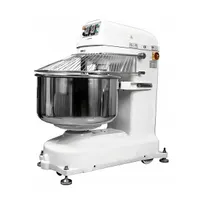 product of BakeMax BMSM030 Floor Model Spiral Mixer with 53 qt Fixed Bowl, 2-Speed, 66 lbs Dough Capacity