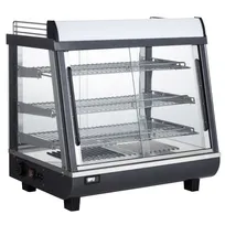 product of BakeMax BMTSC27 27" Countertop Titan Series Heated Warmer/Display Case, 3 Shelves
