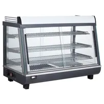 product of BakeMax BMTSC36 36" Countertop Titan Series Heated Warmer/Display Case, 3 Shelves