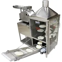 product of BE&SCO BETA 900 GAS Beta 900 Tortilla Dough Wedge Press & Oven Combo, Automatic