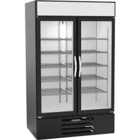 product of Beverage-Air MMF44HC-1-B-IQ 47" 2 Glass Door Merchandiser Freezer in Black, 44 cu. ft.