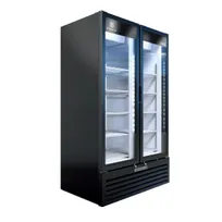 product of Beverage Air MT34-1B 39" 2-Section Marketeer Glass Door Merchandiser in Black, 26.12 cu. ft.