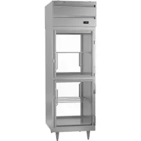 product of Beverage Air PFD1HC-1BHG 27" One Section Pass-Thru Freezer w/ 4 Glass Half Doors, 23 cu. ft.