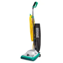 product of Bissell BG107HQS DayClean Filtration Commercial Upright Vacuum, 12" Cleaning Path, 5.5 Amp, Chrome