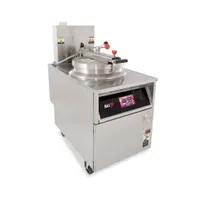 product of BKI FKG-TC Extra Large Volume Gas Pressure Fryer w/ 75-lb Oil Capacity, Touchscreen Controls