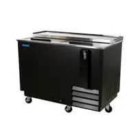 product of BK Resources BC-2-65 Deep Well Bottle Cooler, 65" Wide / 2-Door - Stainless Steel Construction