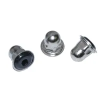 product of BK Resources BK-NPDN-1024S Dome Nut with Seal, #10-24, Nickel Plated