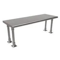 product of BK Resources BK-OSS-1848BN Single Overshelf, Table Mount, 48"W X 18"D
