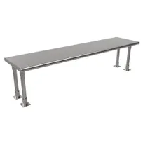 product of BK Resources BK-OSS-1872BN Single Overshelf, Table Mount, 72"W X 18"D