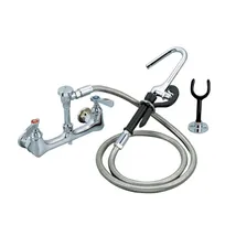 product of BK Resources BKF-8SMPF-G Optiflow Pot Filler, Splash-Mounted, 8" Oc