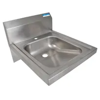 product of BK Resources BKHS-ADA-D-1 14" Wall Mounted Hand Sink without Faucet - 18 gauge