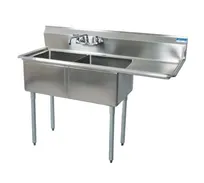 product of BK Resources BKS-2-1620-12-18R Sink, Two Compartment