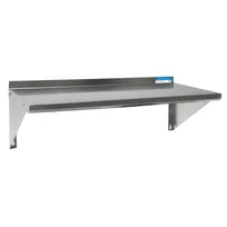 product of BK Resources BKWS-1696 96"W x 16"D Stainless Steel Wall Mount Premium Shelf