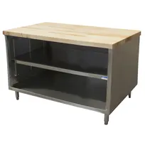 product of BK Resources CMT-3060 Chef Table, Cabinet Base with Open Front