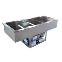 product of BK Resources E-DT-4 Dual Temperature Drop-In Hot/Cold Food Well, (4) Well