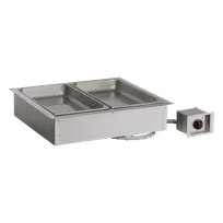 product of BK Resources E-H21-4 Hot Food Well Unit, Drop-In, Electric Halo Heat